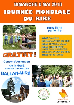 Affiche de la journée mondiale du rire